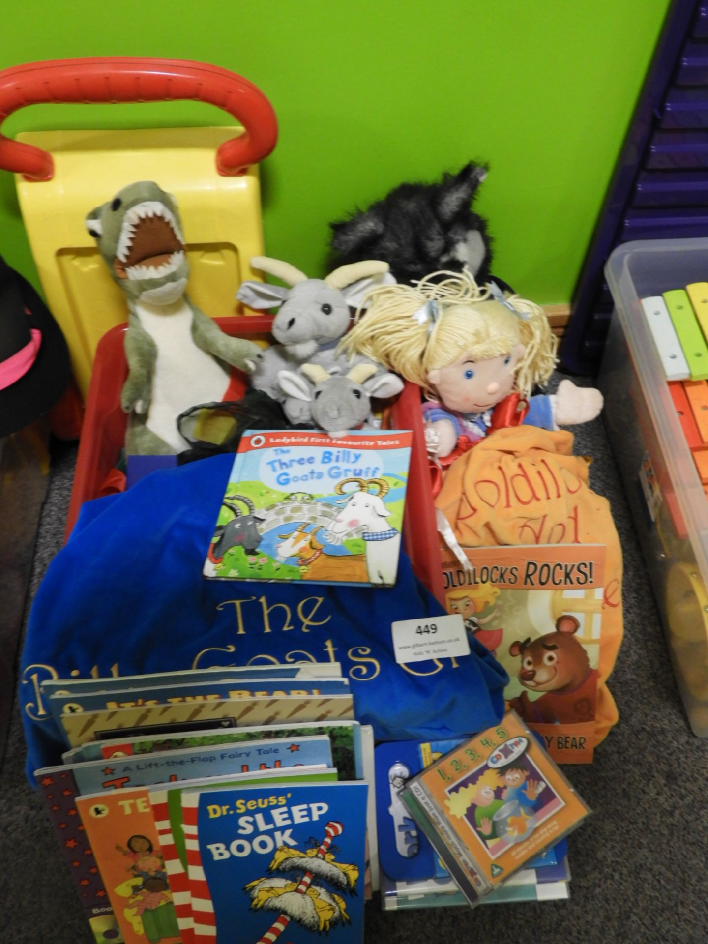 *Assorted Childrens Books, Soft Toys Etc