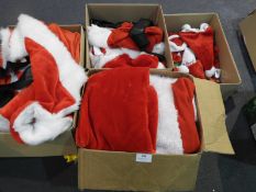 *4 Boxes Containing Santa Outfits