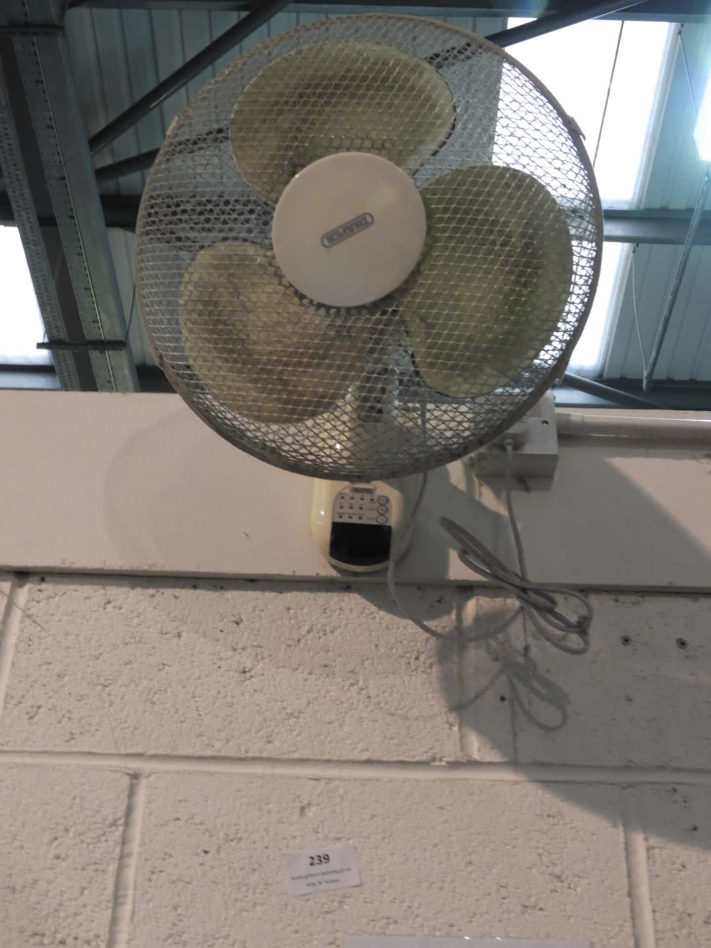 *Draper Wall Mounted Fan