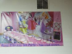 *Royal Princess Tea Party Advertising Banner