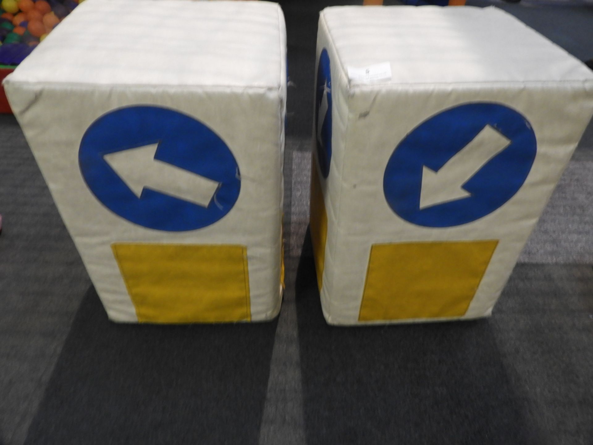 *2 Soft Play Road Bollards