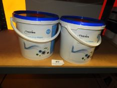 *2 Tubs Containing 1000 Santising Wipes