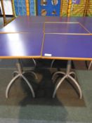 *6x 70 by 70 Cafe Style Dining Tables on Tubular P