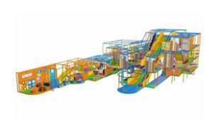 *Children's activity climbing frame, two sections