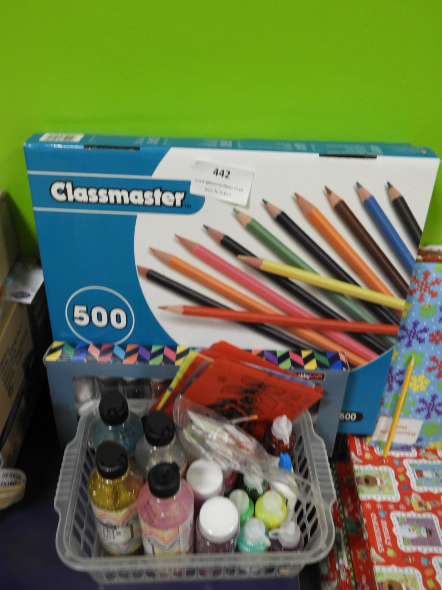 *Assorted Paints, Crayons, Glitter Etc