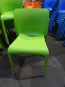 *6 Pop by Origin Stackable Green Chairs