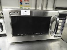 *Sharpe Commercial Microwave Oven Model R21ATP