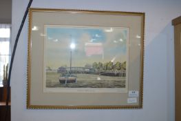 Framed Print - Coronation Pier, Hull