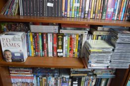 Large Collection of DVDs, CDs