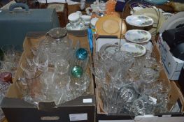 Large Collection of Cut Glass