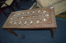 Inlaid Eastern Style Coffee Table