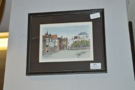 Small Framed Print of Beverley Gate