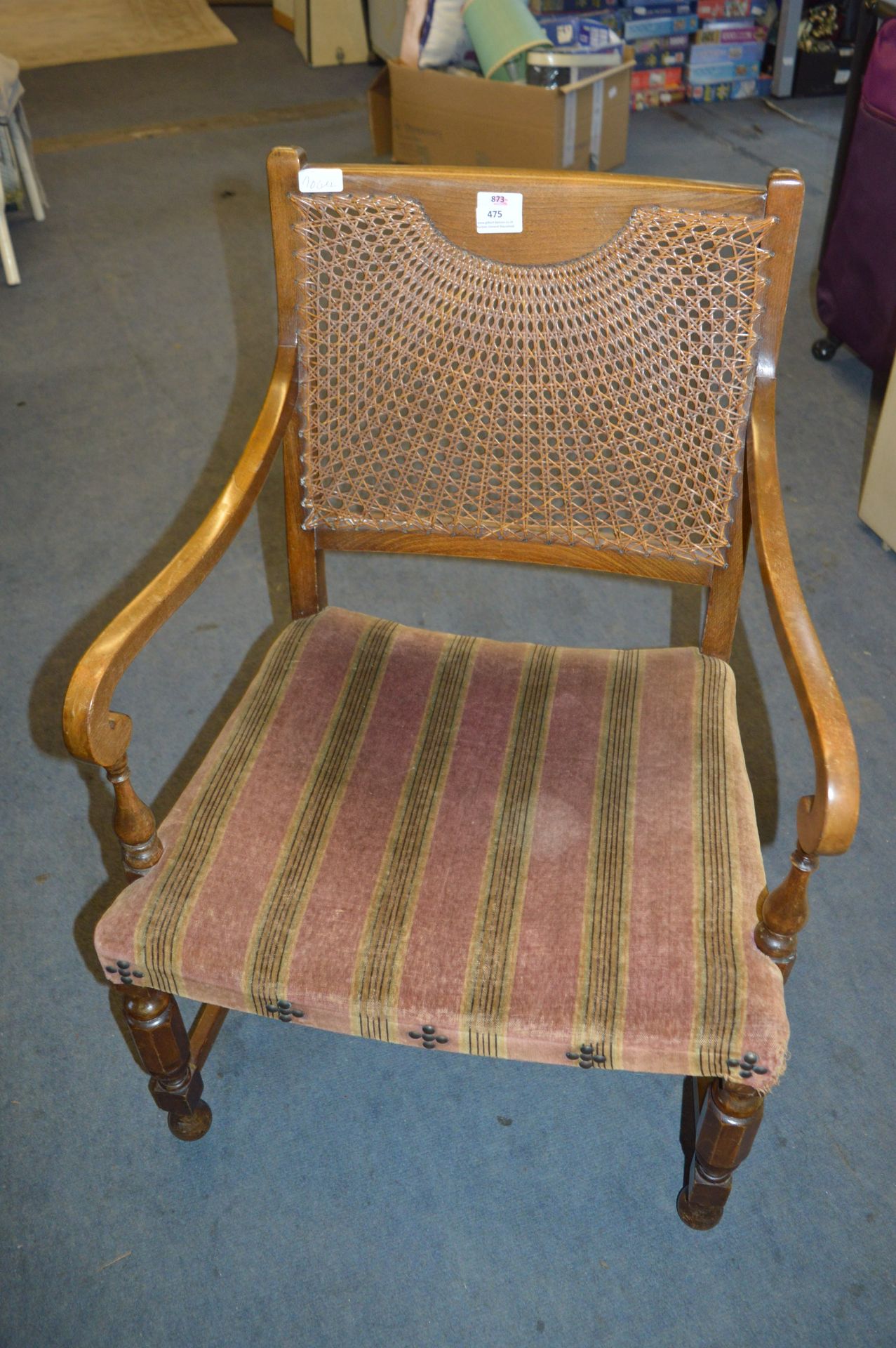 Upholstered Low Chair