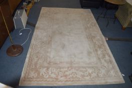 Beige Coloured Rug 245cm by 151cm
