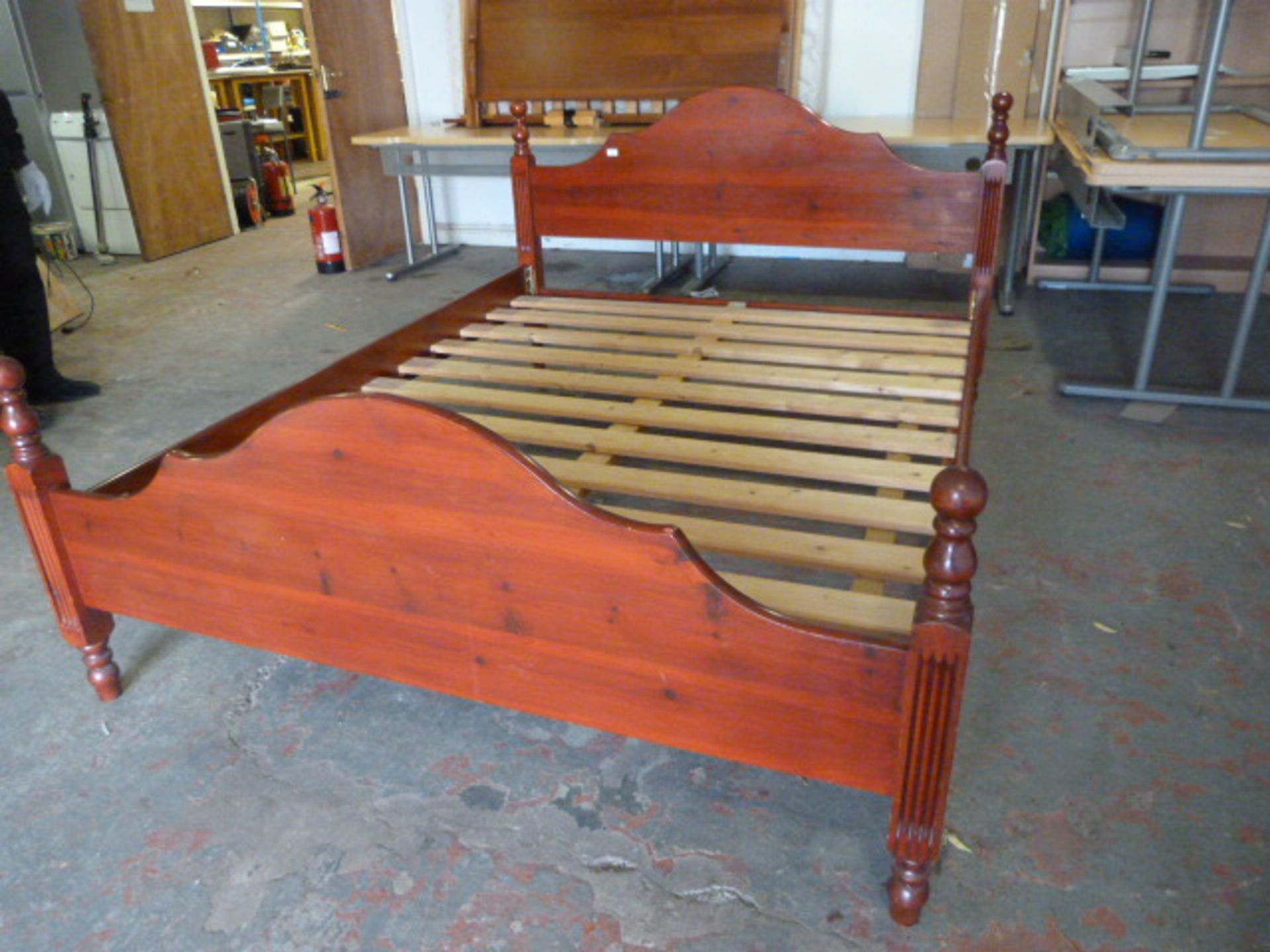 Pine Double Bed Frame