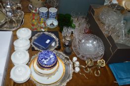 Large Collection of Glassware & Pottery Items