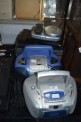 2 Portable CD/Casette Players & Others