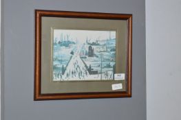 Framed Lowry Print