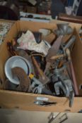 Box Containing Misc Vintage Items