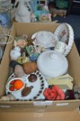 Collection of Pottery Items, Ornaments Etc