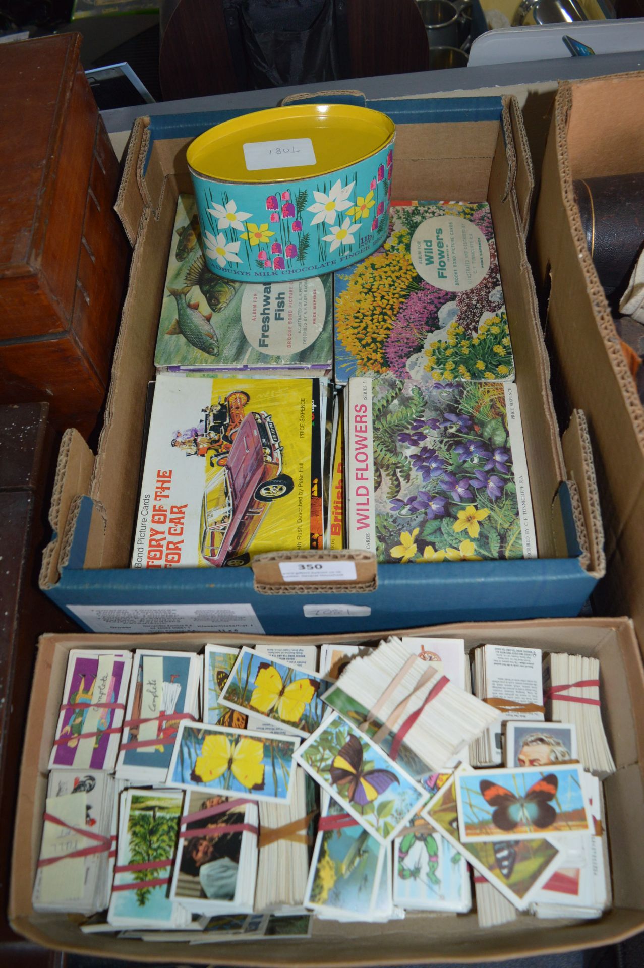 Collection of Tea Cards & Tea Card Albums