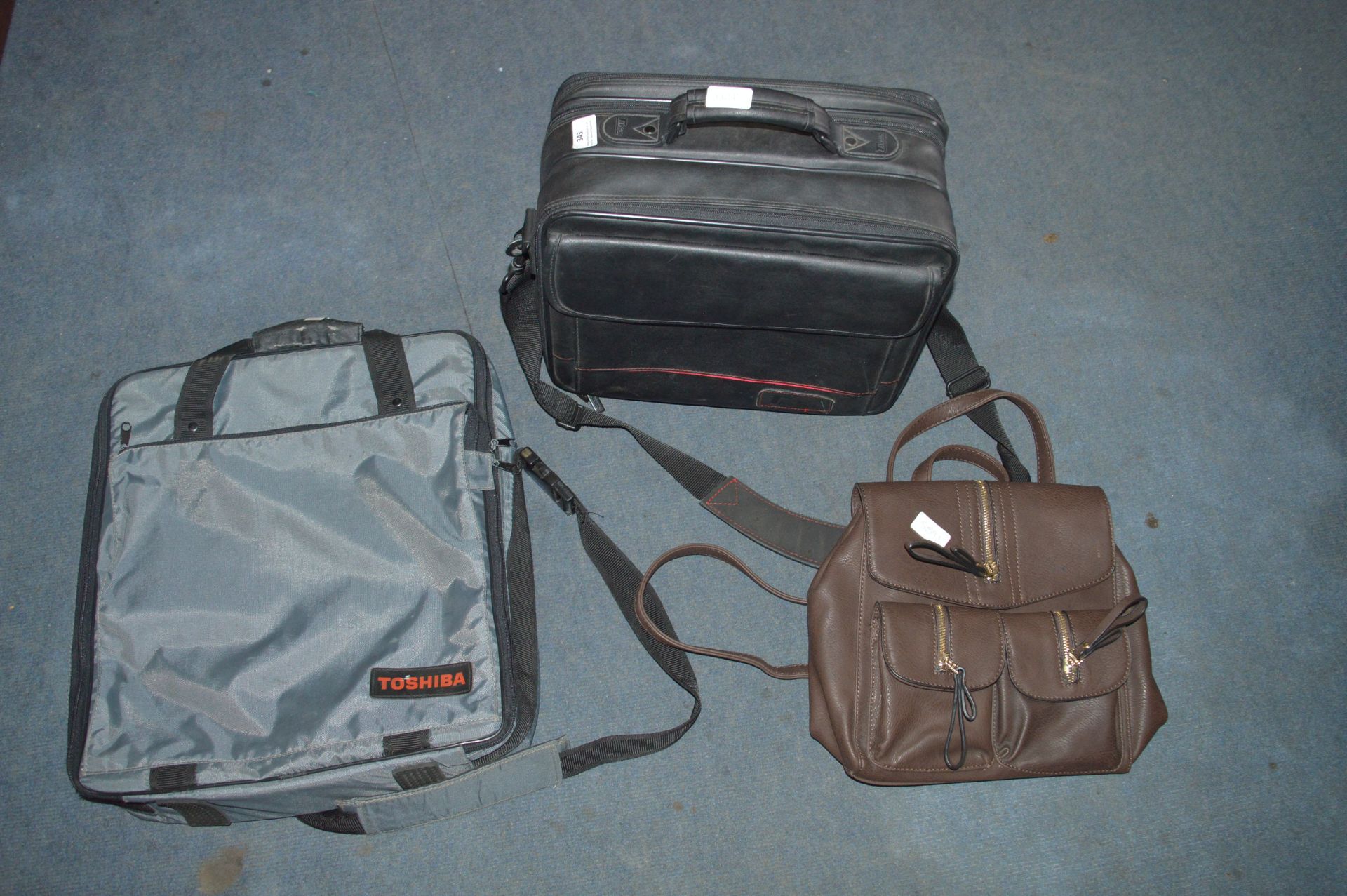 3 Cases - Taurus City,Toshiba Laptop Bags & Bessie Ladies Shoulder Bag