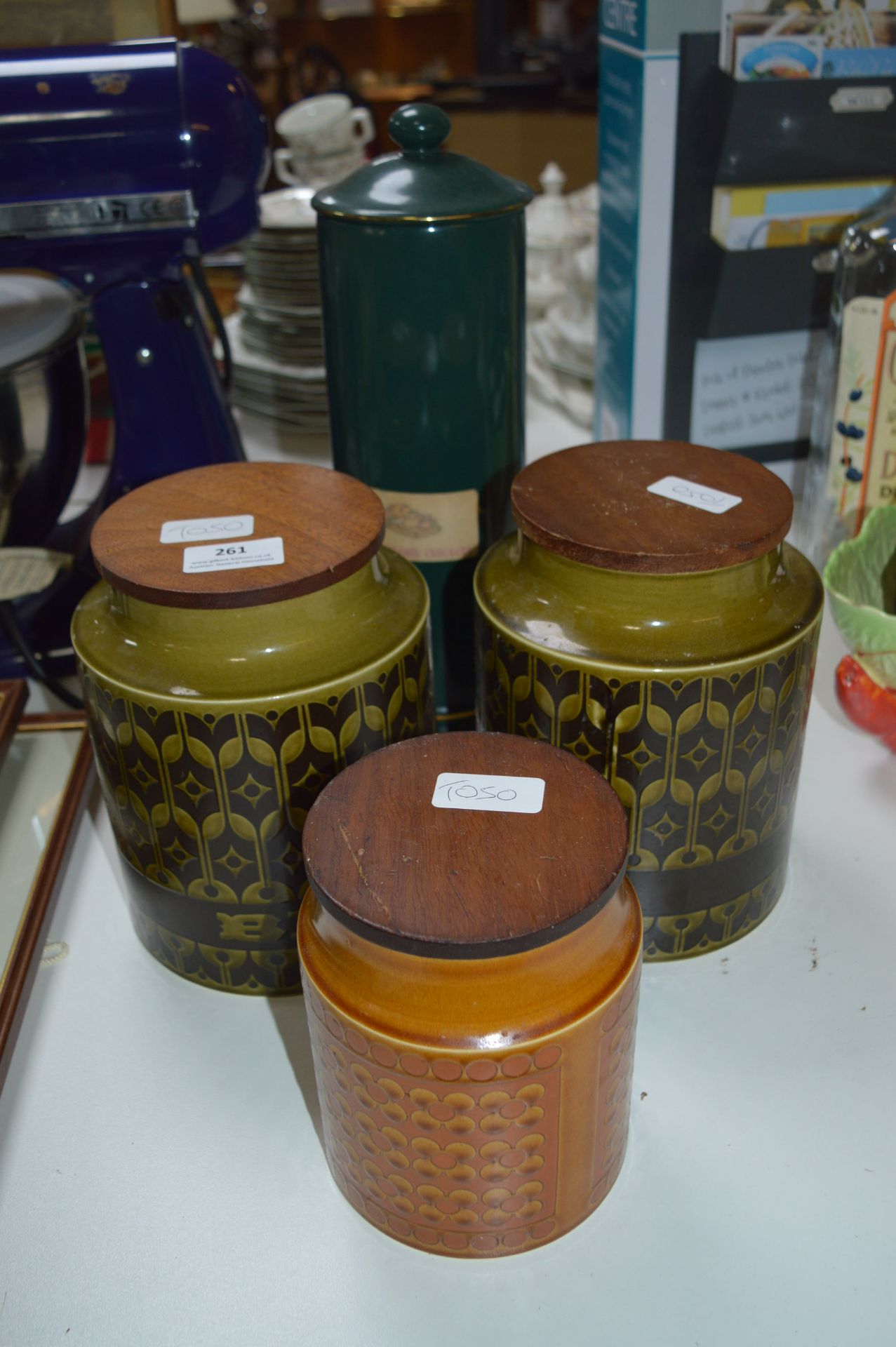 3 Storage Jars