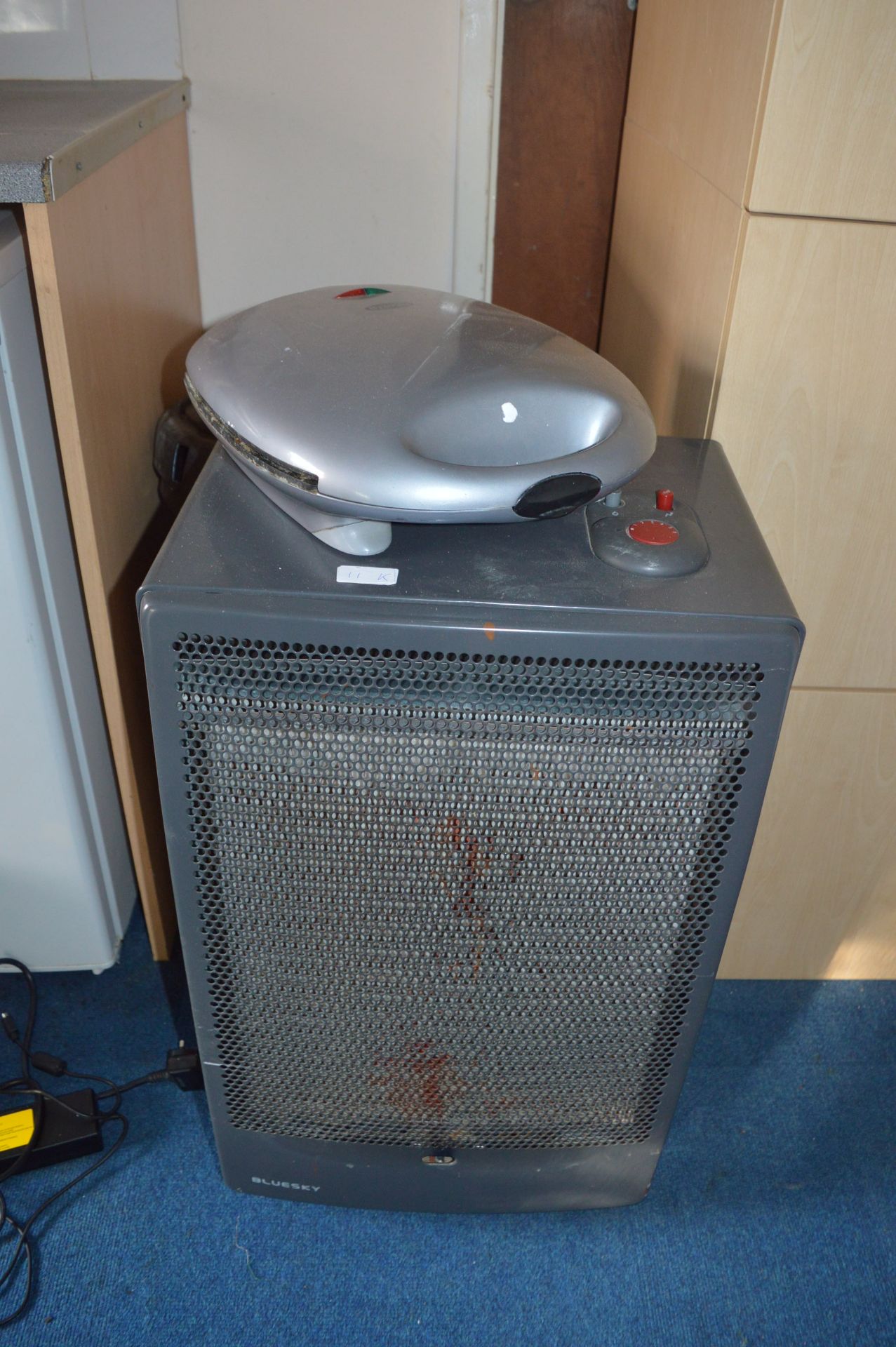 Bluesky Portable Gas Heater and a Breville Sandwic