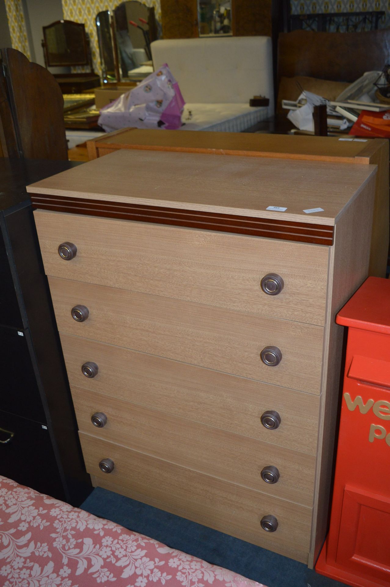 Five Drawer Bedroom Chest