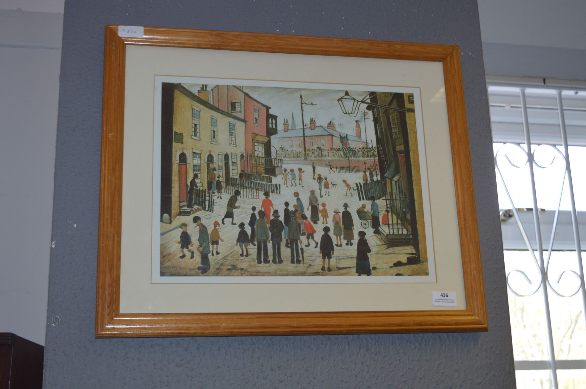 Framed Lowry Print