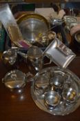 Collection of Plated Ware Etc