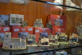 Collection of 9 Lilliput Lane Cottages