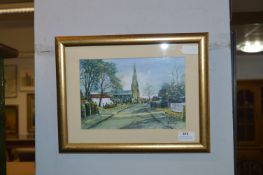 Small Framed Print of North Ferriby