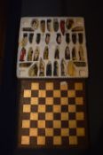 Chess Set, with Board - Knights of the Round Table
