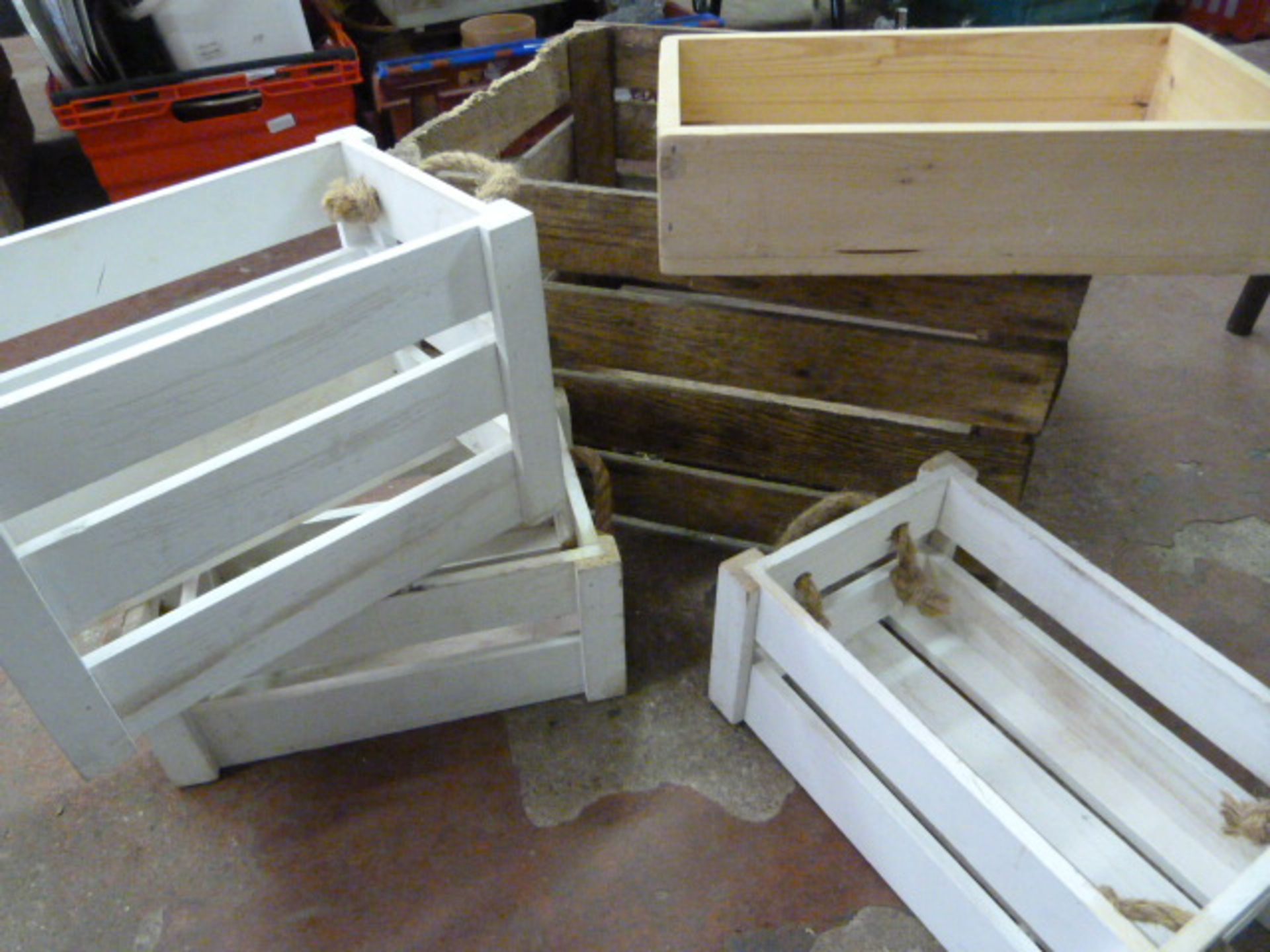 *Small Quantity of Wooden Storage Crates