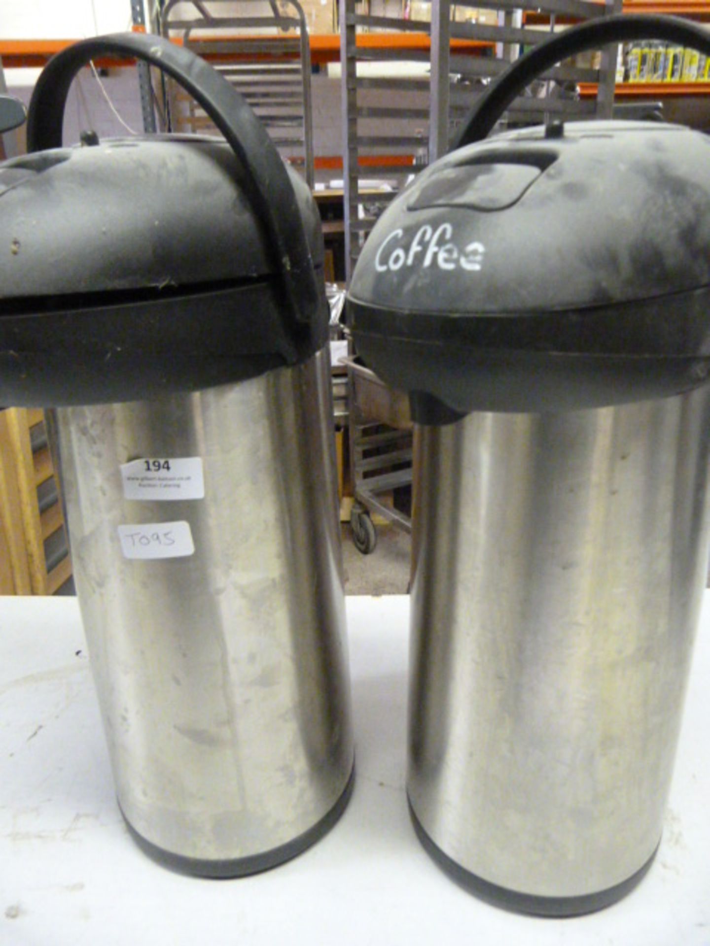 *Two 5L Vacuum Pump Flasks