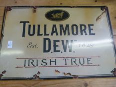 *Reproduction Tin Tullamore Dew Sign