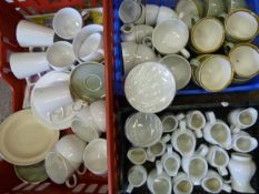 *Three Boxes of Cream Jugs, Cups, Sacers, Bowls, e