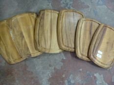 *Six Wooden Chopping/Cheese Boards