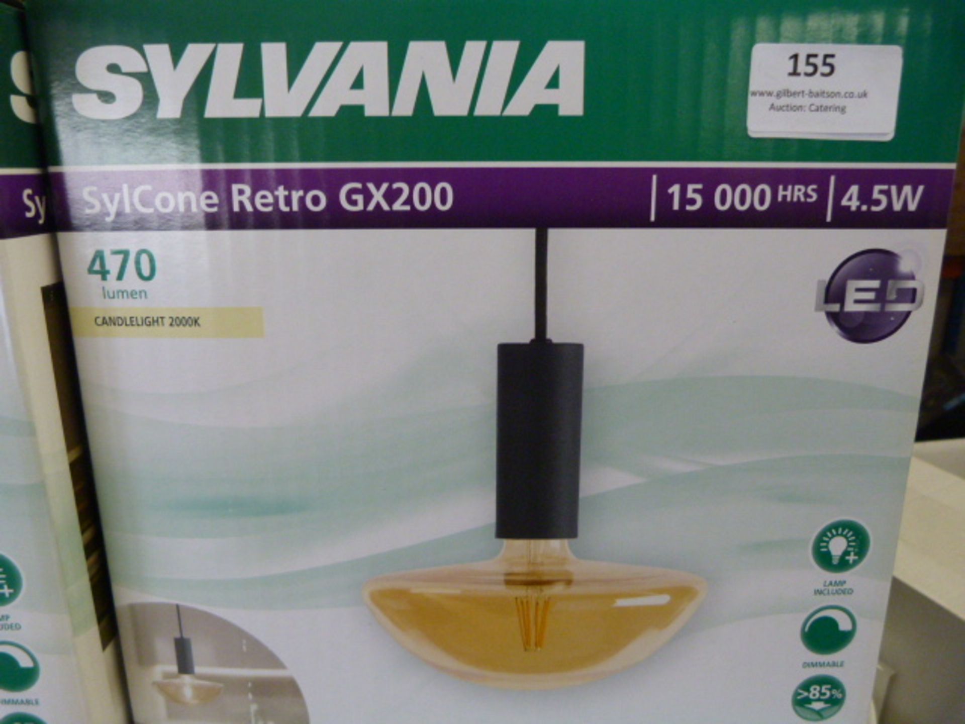 *Sylvania Sylcone Retro DC200 Ceiling Light