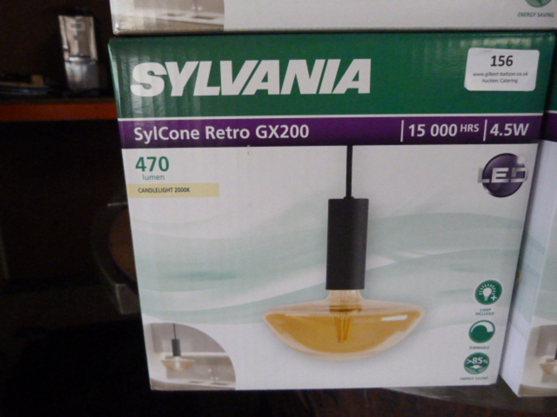 *Sylvania Sylcone Retro DC200 Ceiling Light