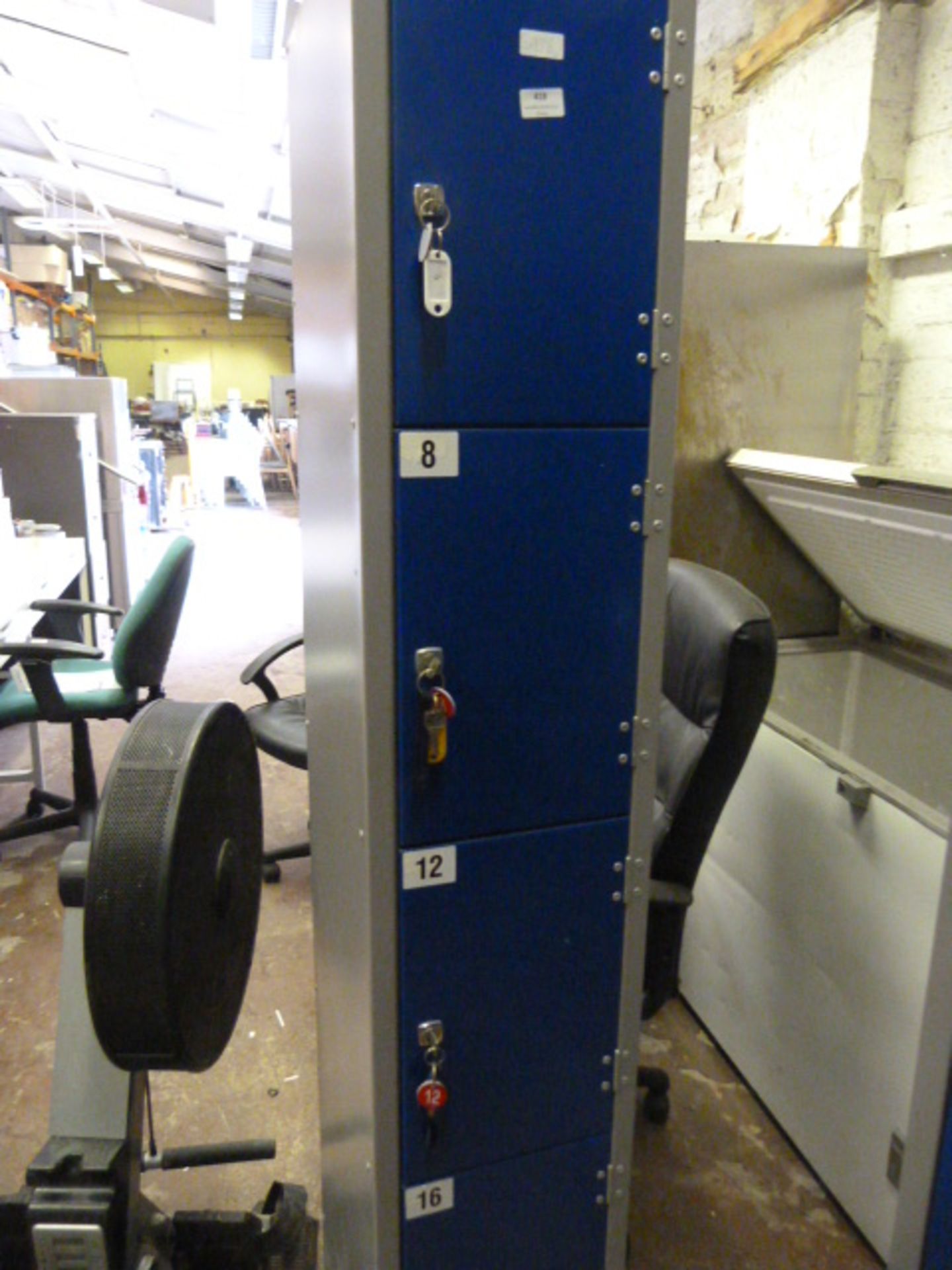 Four Door Metal Locker