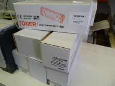 Seven Laser Toner Cartridges