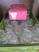 *Box of Approximately 80 Glass Tumblers