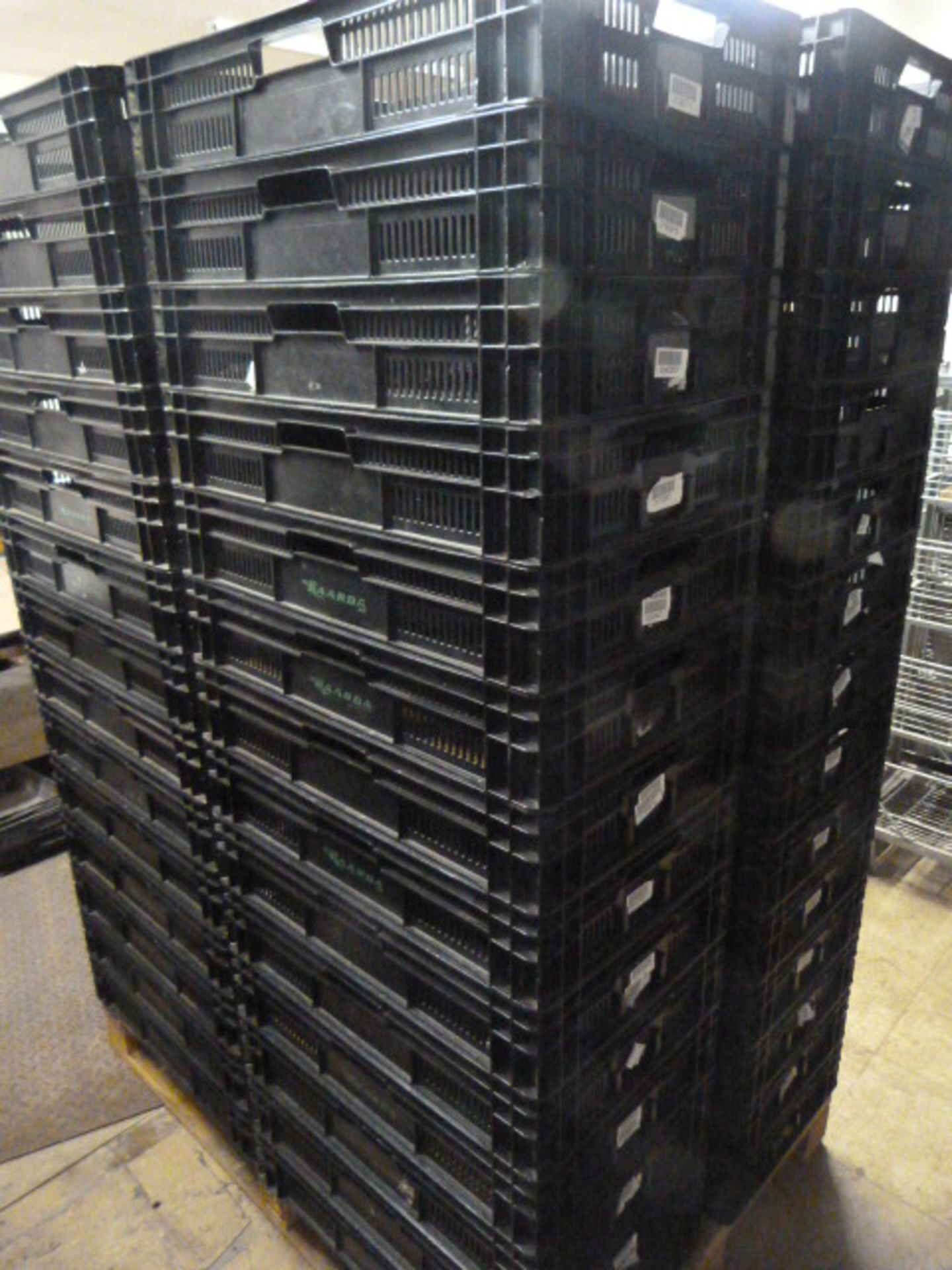 Pallet of 56 Stacking Trays