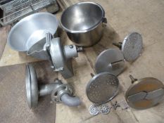 *Industrial Mincer with Attachments