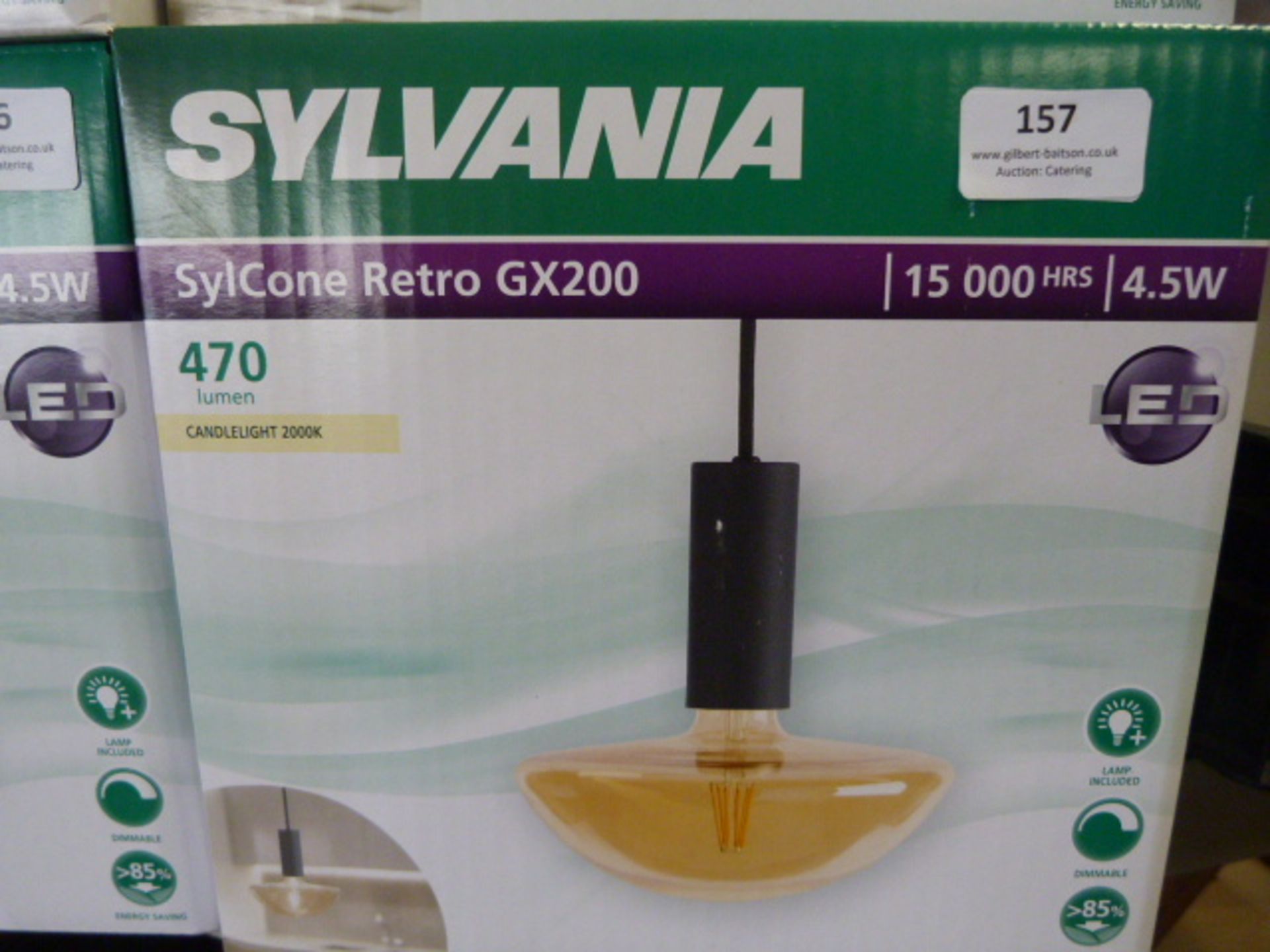 *Sylvania Sylcone Retro DC200 Ceiling Light