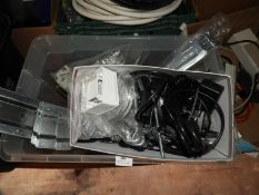 *Assorted Electrical Components, Wall Brackets, et