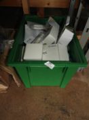 *Box Containing Crestron 8G Plugs, Fibre Optic Patch Cable, Power Supply Units, etc.