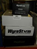 *Three Wyrestorm EX-1UTP-IR-40 HDMI Extensions